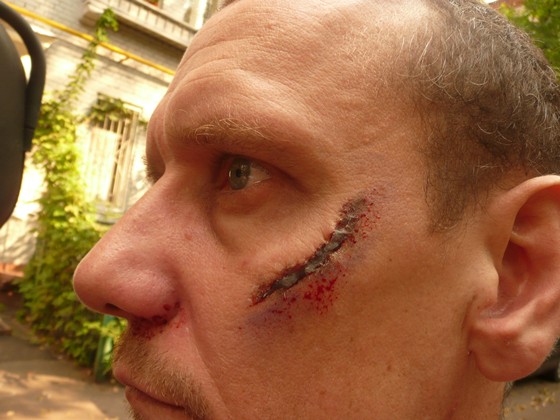 Грим: Шрамы, Синяки, Ссадины